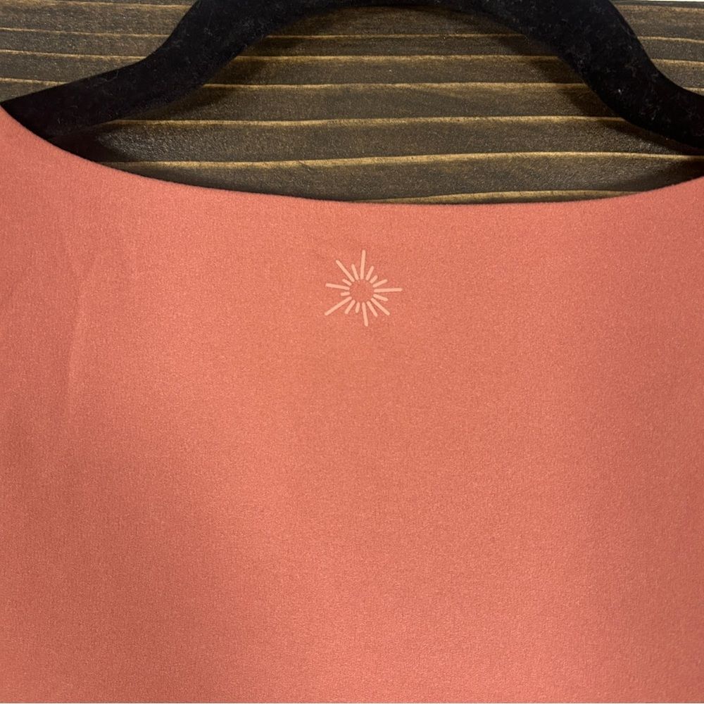 Offline by Aerie Pink Real Me Square Neck Tee Women’s Size M Crop Top - Picture 6 of 9